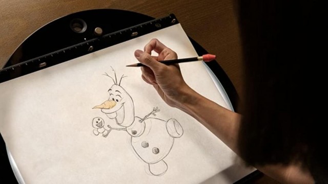 Click to watch 'Frozen Sketchbook